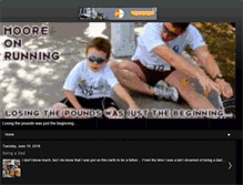 Tablet Screenshot of mooreonrunning.com